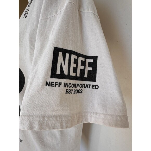 Neff M28 X Mickey Mouse Disney Colab Crew Neck T-Shirt Tee White‎ Med Mens - Picture 2 of 9